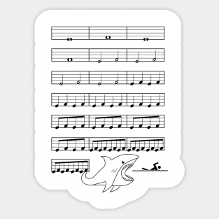 Shark Attack Song Sticker